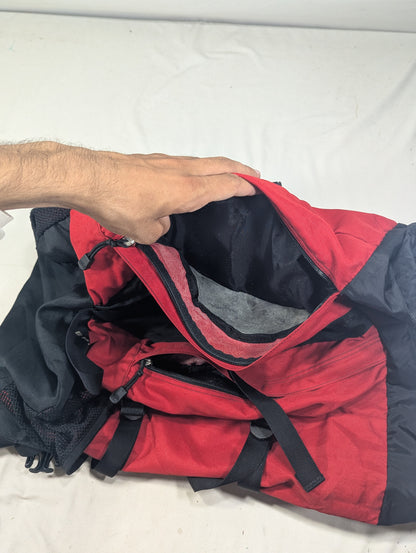The north face authentic hiking tourist backpack