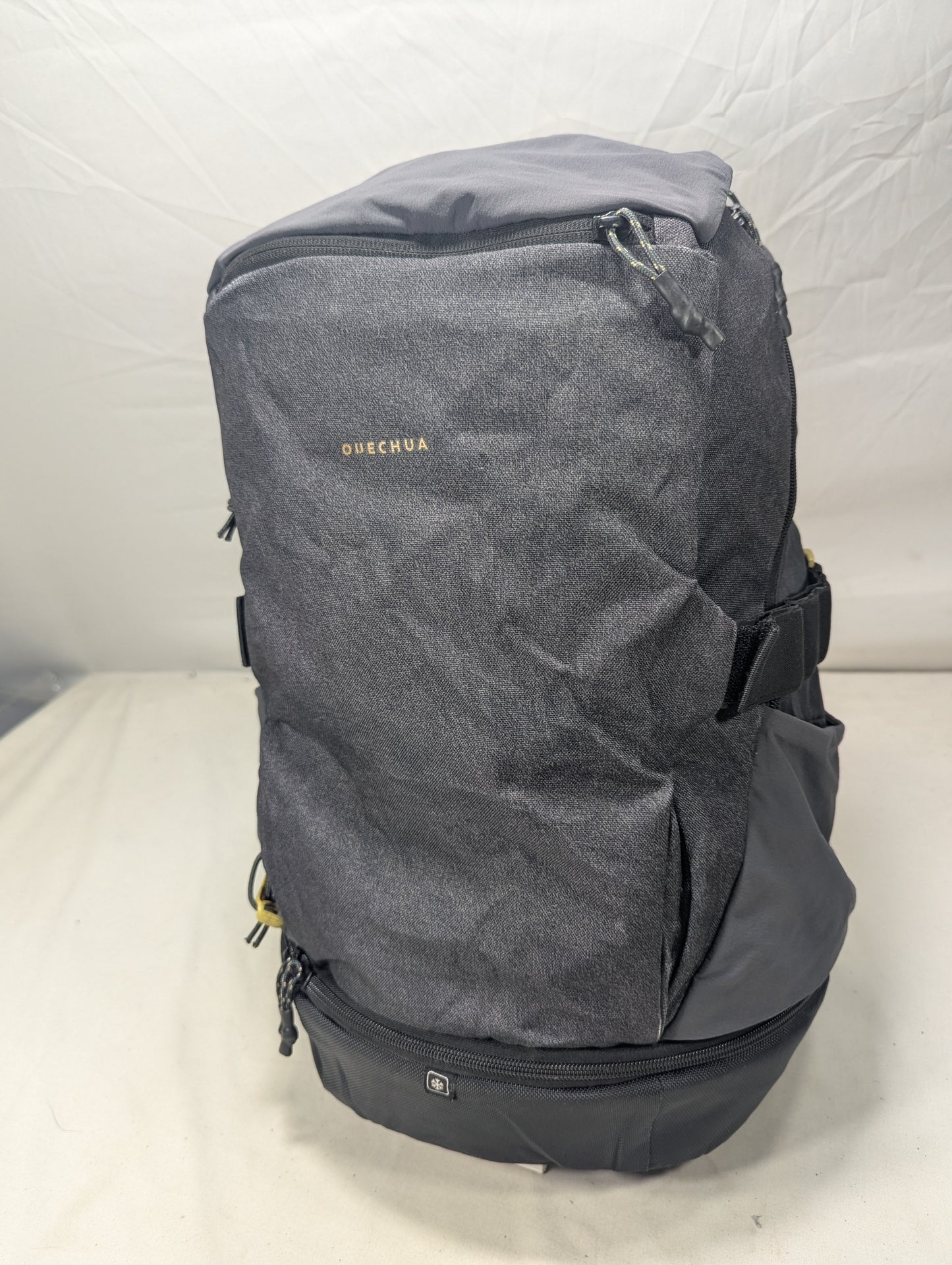 Quechua French brand hiking, cooler backpack