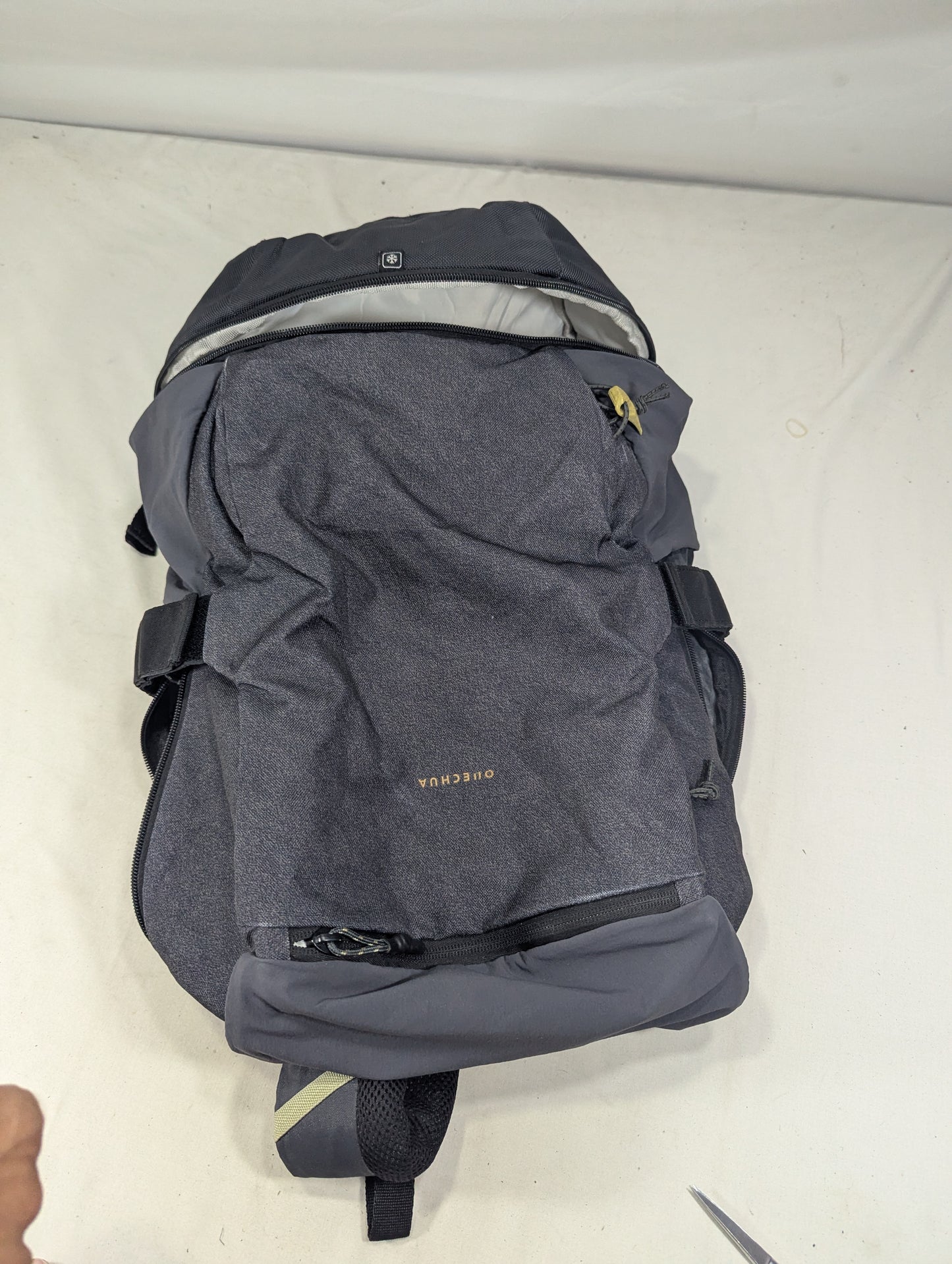 Quechua French brand hiking, cooler backpack