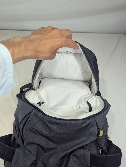 Quechua French brand hiking, cooler backpack