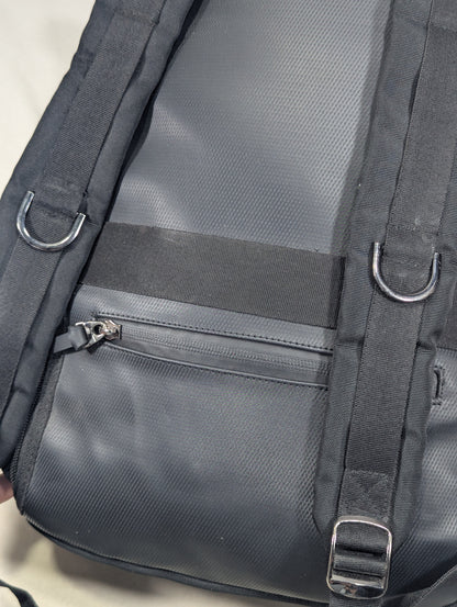 Black color rucksack backpack