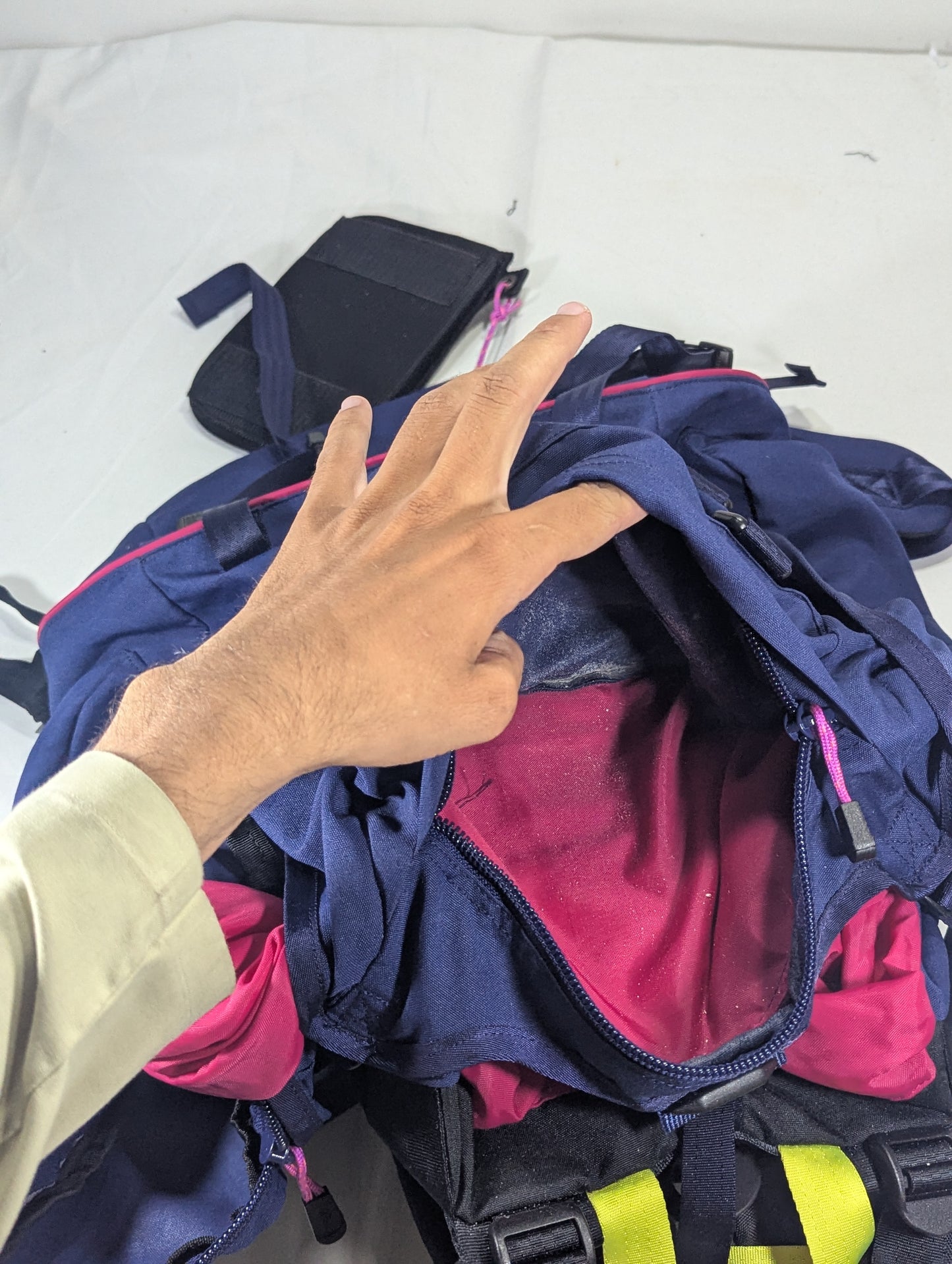 Hiking tourist backpack