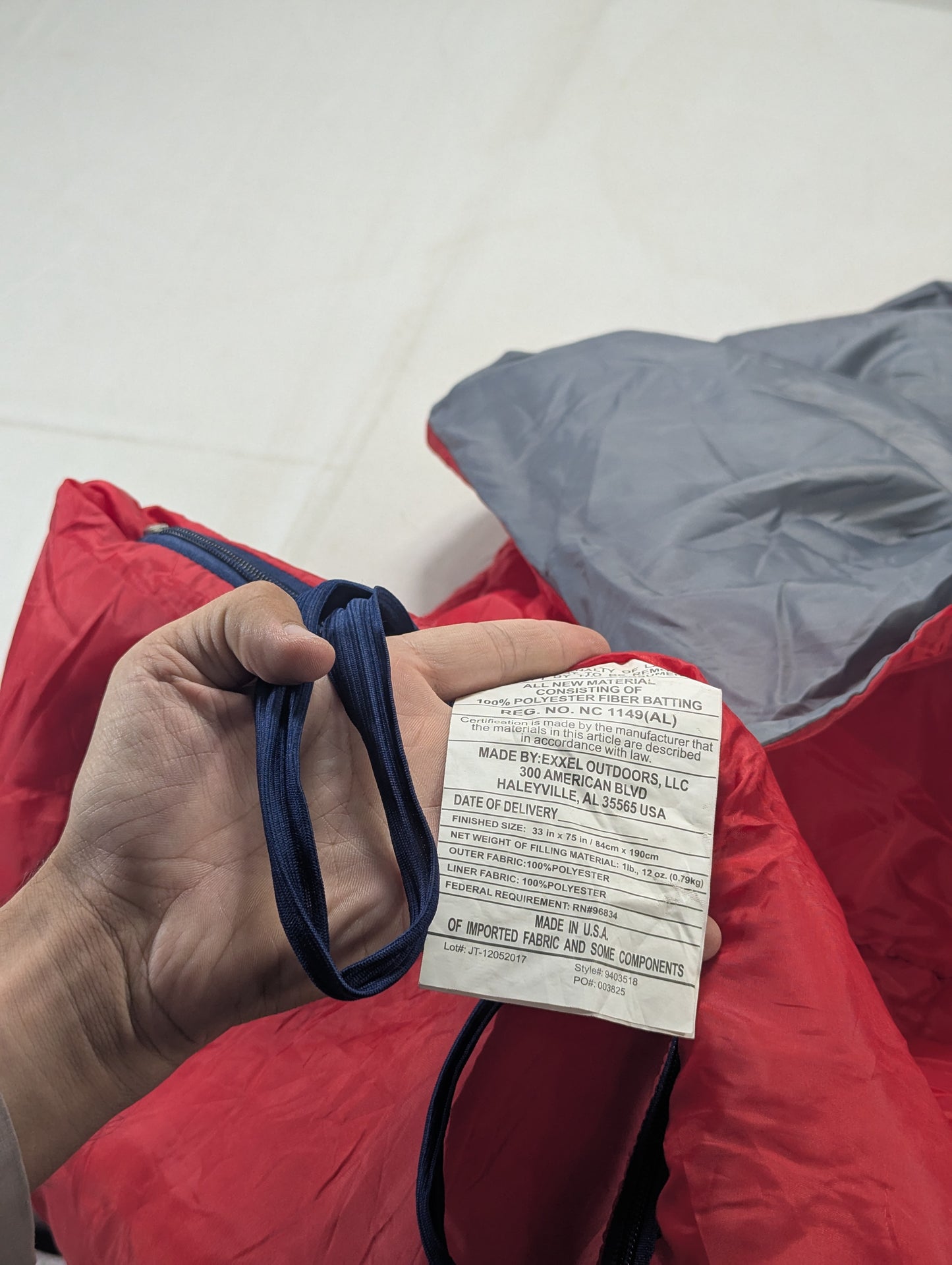 Ozark Trail USA lot sleeping bag Sb107