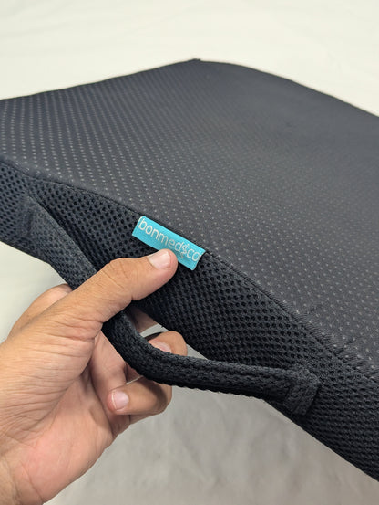 Seat Cushion to Relieve Pressure and Lower Back Pain, Tailbone and Sciatica Issues, Coccyx Cushion is Tilted to Restore Natural Curve of Spine