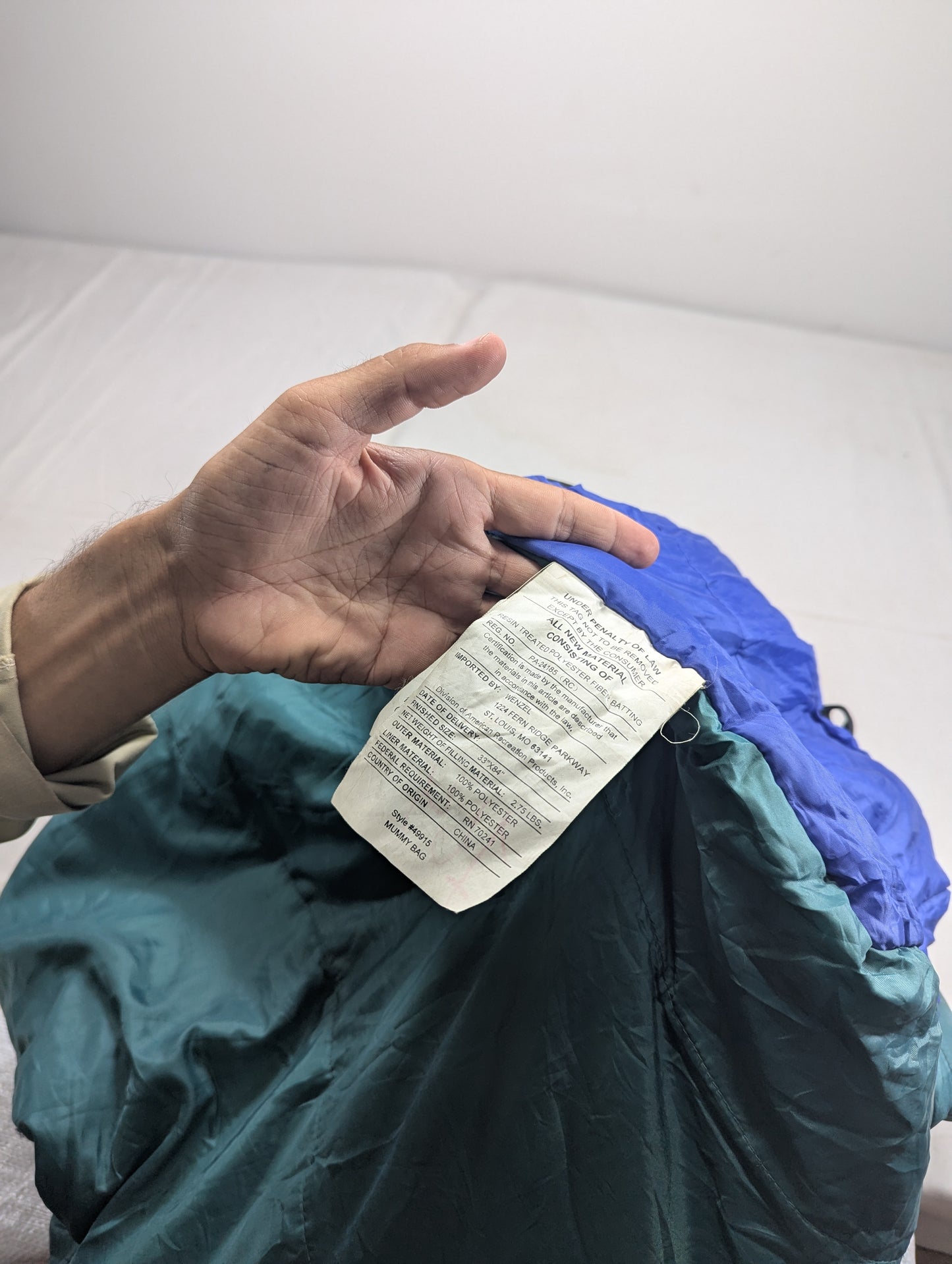 USA lot sleeping bag Sb164