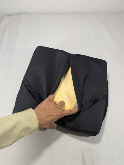 Chair Cushion - Ergonomic Seat for Orthopedic Coccyx, Hip & Back Support -