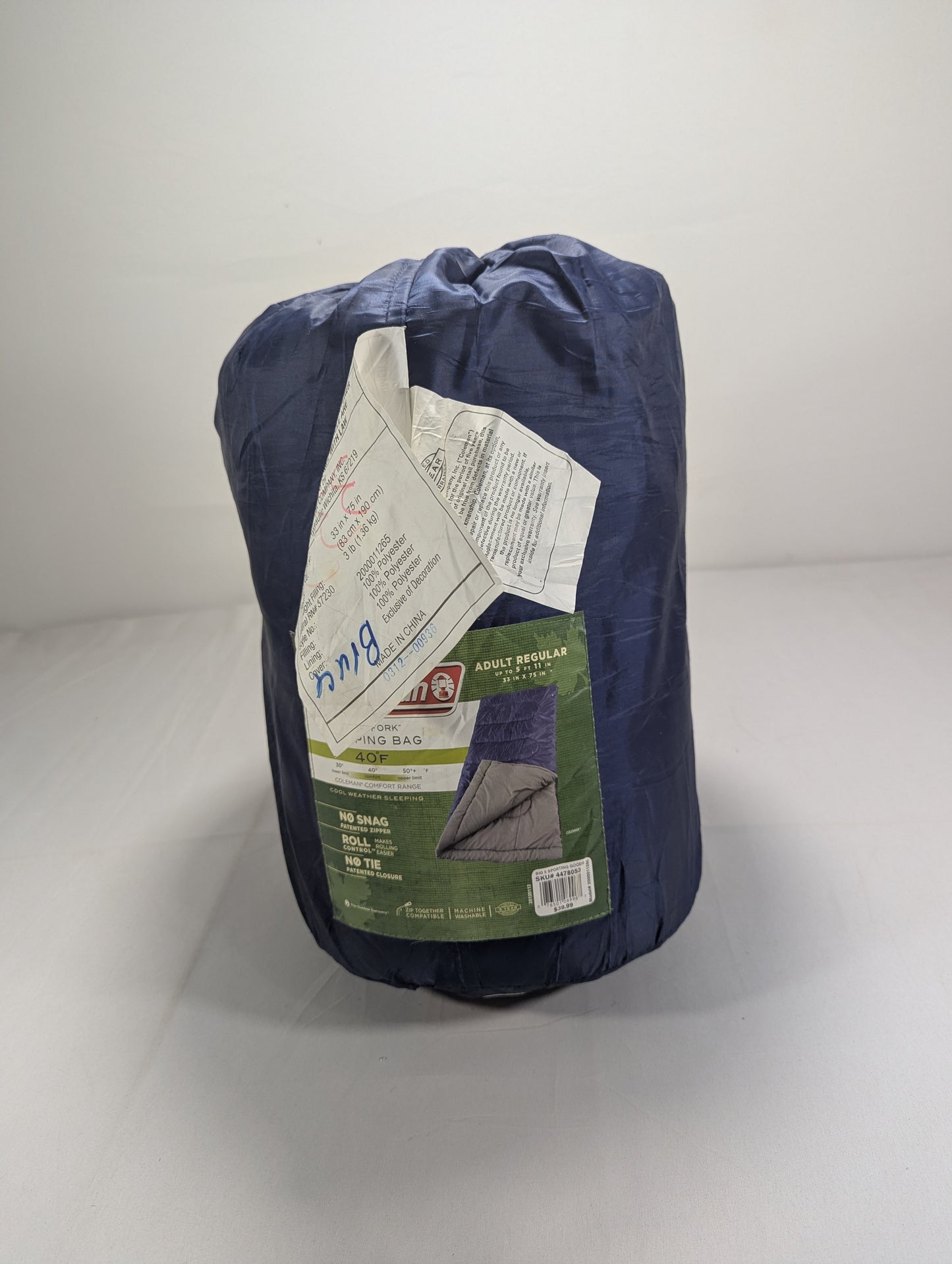 COLEMAN USA lot sleeping bag Sb335