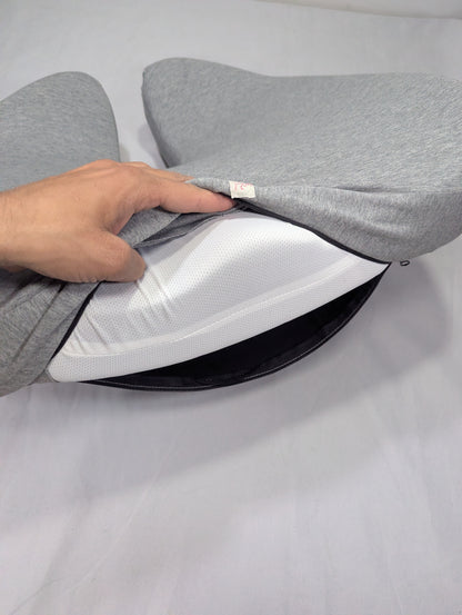 Chair Cushion - Ergonomic Seat for Orthopedic Coccyx, Hip & Back Support -