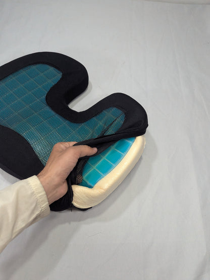 Chair Cushion - Ergonomic Seat for Orthopedic Coccyx, Hip & Back Support -