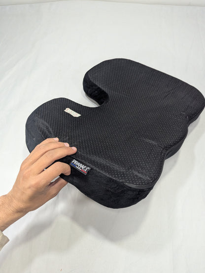 Chair Cushion - Ergonomic Seat for Orthopedic Coccyx, Hip & Back Support -