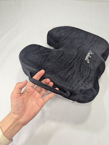 Chair Cushion - Ergonomic Seat for Orthopedic Coccyx, Hip & Back Support -