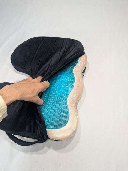 Chair Cushion - Ergonomic Seat for Orthopedic Coccyx, Hip & Back Support -
