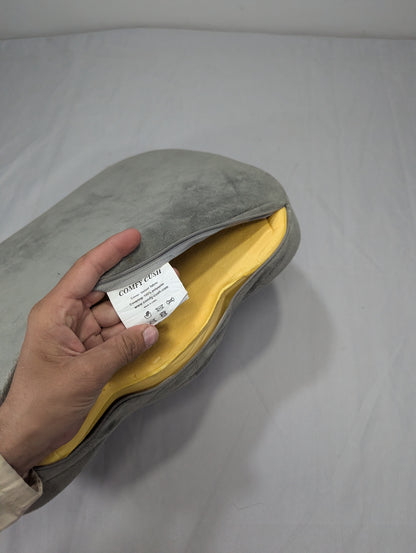 Chair Cushion - Ergonomic Seat for Orthopedic Coccyx, Hip & Back Support -
