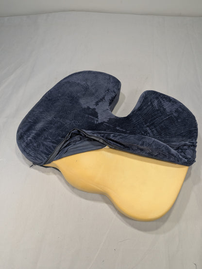 Chair Cushion - Ergonomic Seat for Orthopedic Coccyx, Hip & Back Support -