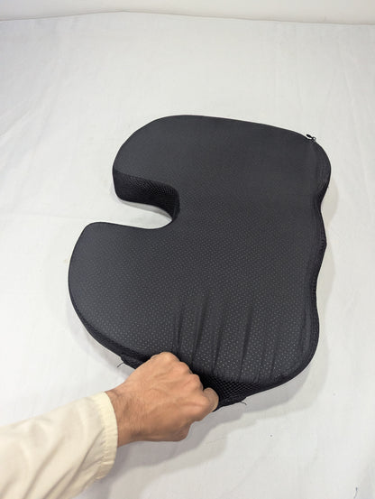 Chair Cushion - Ergonomic Seat for Orthopedic Coccyx, Hip & Back Support -