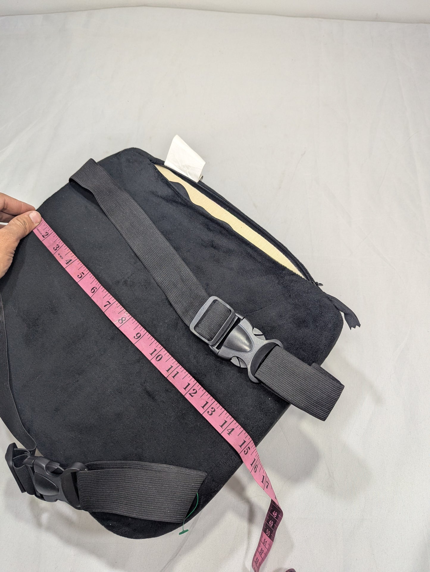 Lumbar Pillow - Patented Ergonomic Multi-Region Firm Back Support