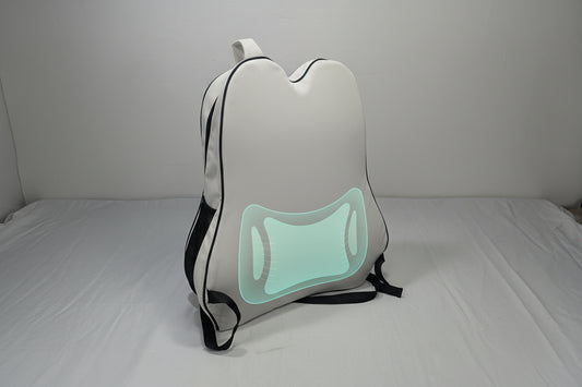 Latex Lumbar Pillow - Patented Ergonomic Multi-Region Firm Back Support