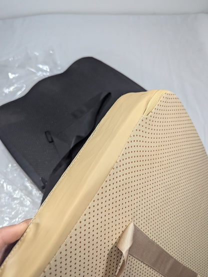Pack of 02 Chair Cushion - Ergonomic Seat for Orthopedic Coccyx, Hip & Back Support -