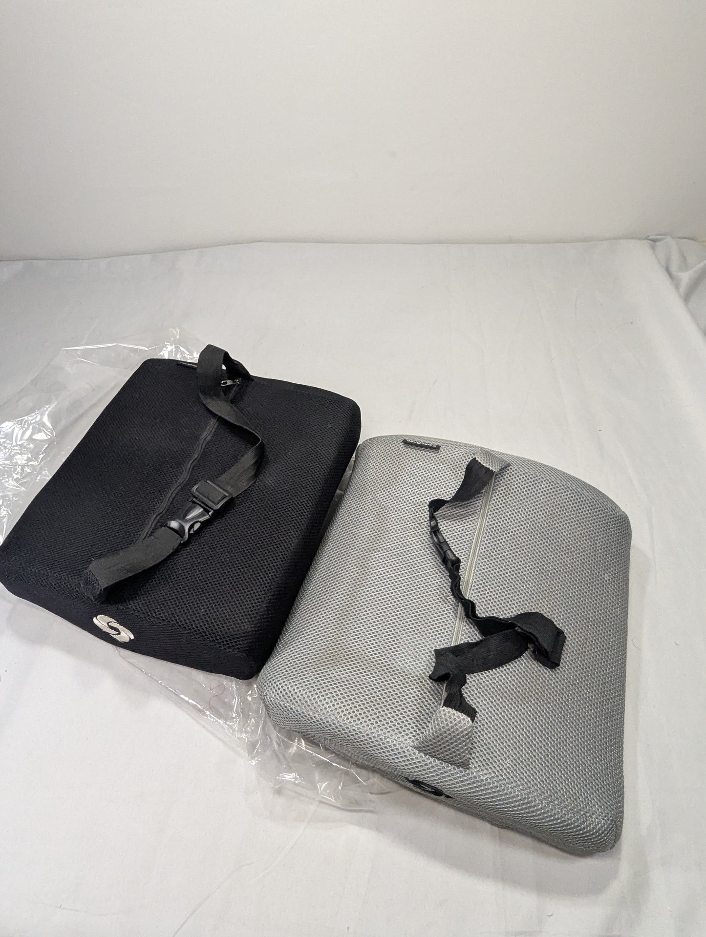 Pack of 02 Lumbar Pillow - Patented Ergonomic Multi-Region Firm Back Support