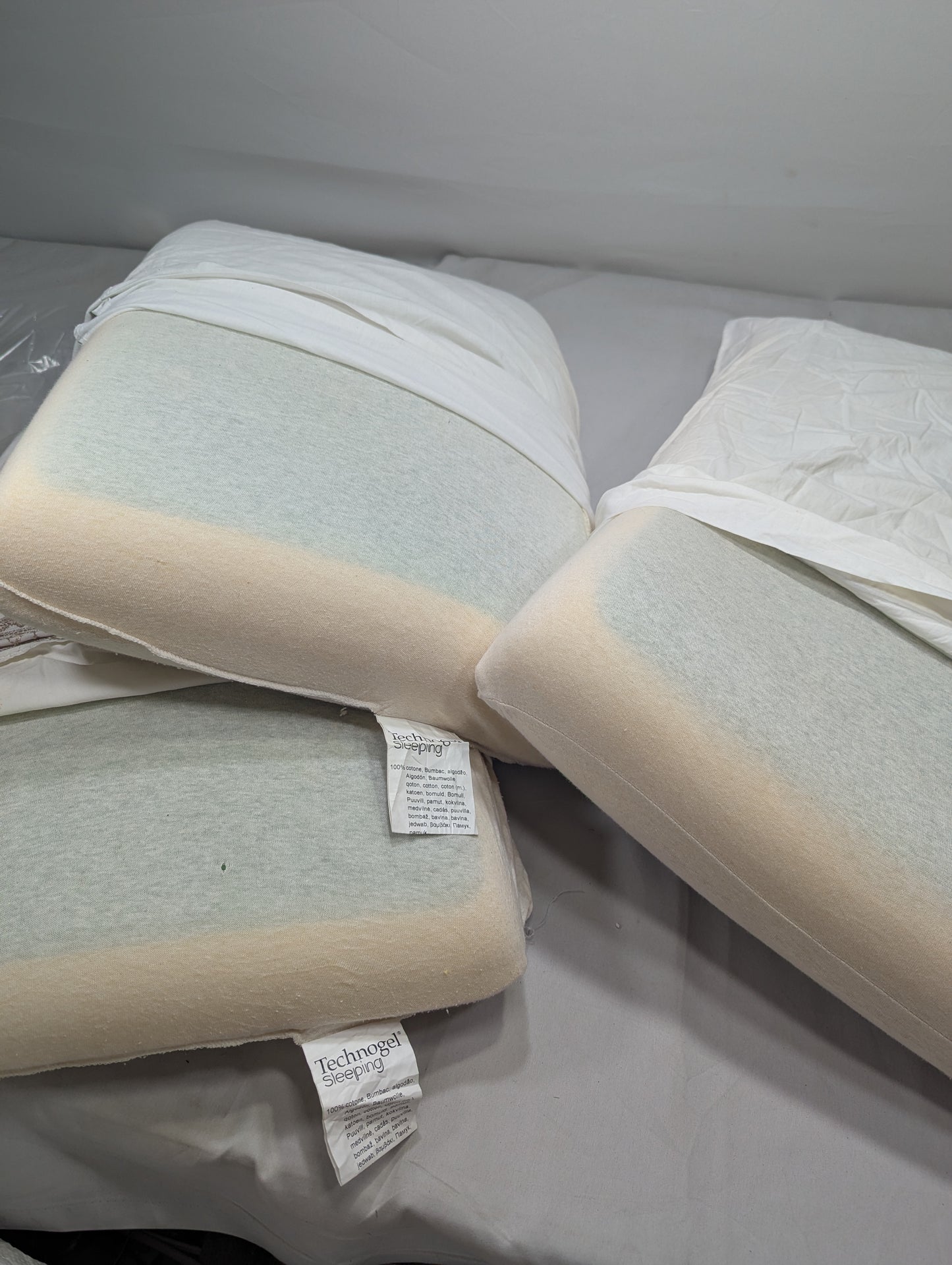 GEL Pack of 03 Imported Lot Memory foam Pillow P0196