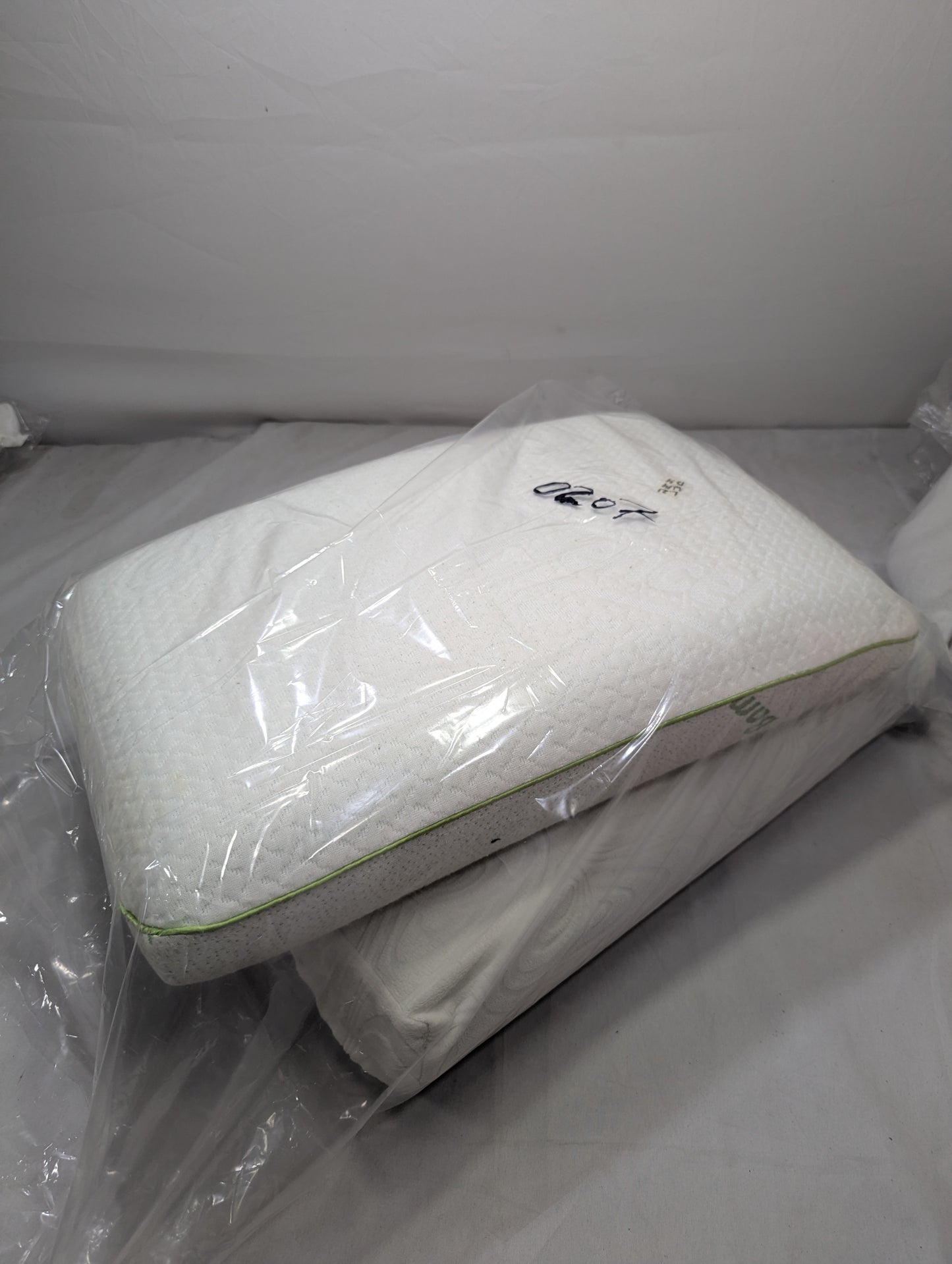 Pack of o2  Imported Lot Memory foam Pillow P0207
