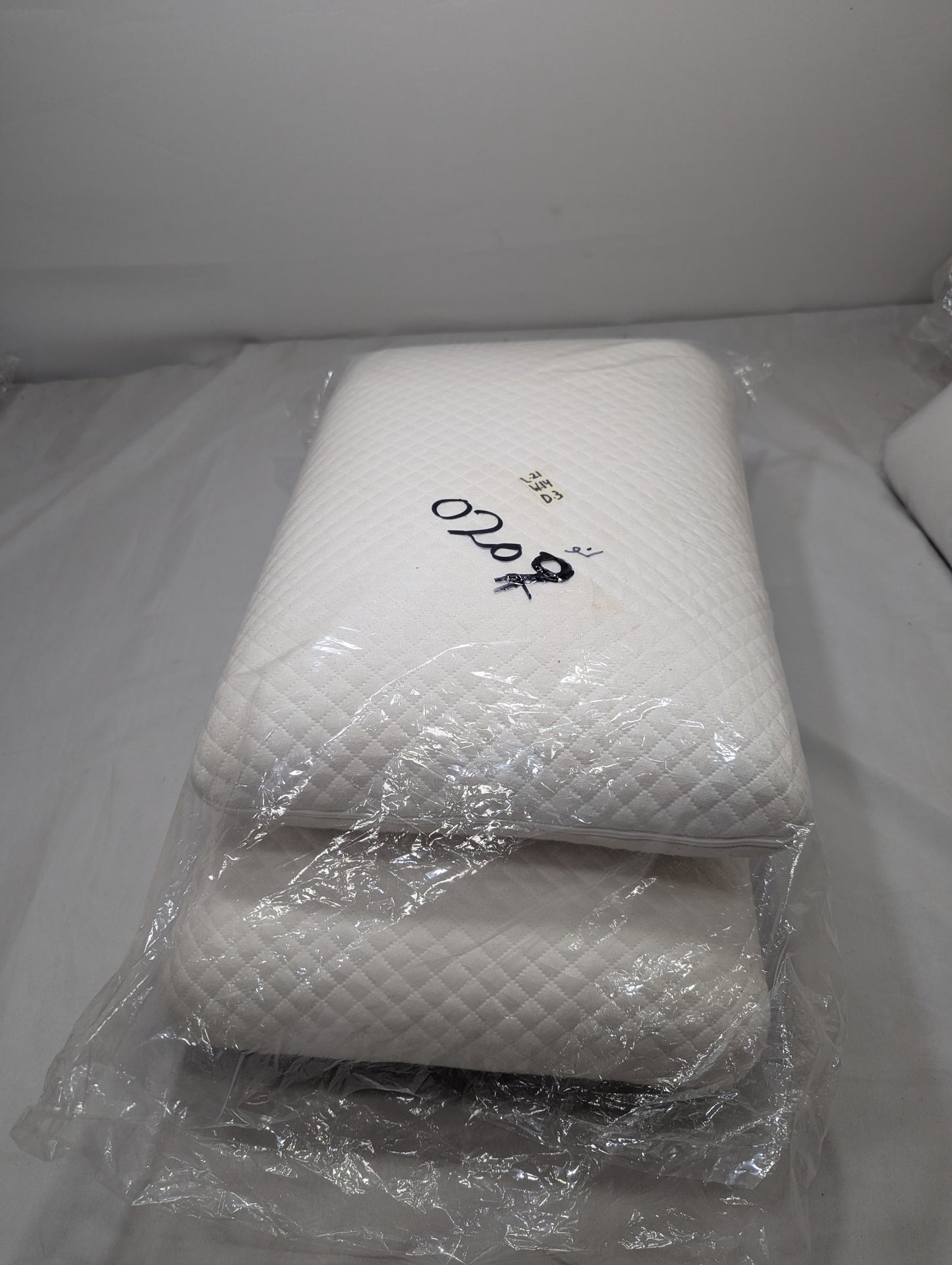 GEL Pack of o2  Imported Lot Memory foam Pillow P0209