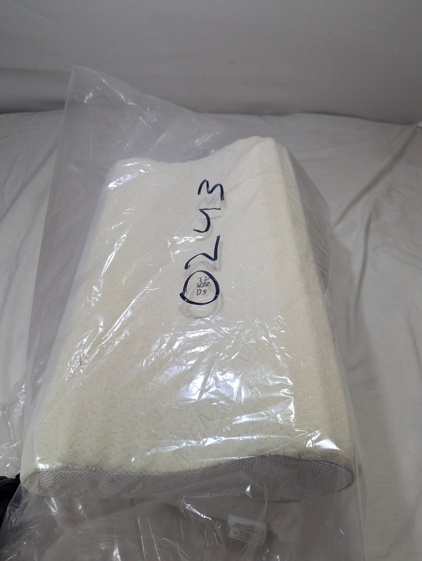 Pack of 02 Imported Authentic Memory foam Pillow P0243