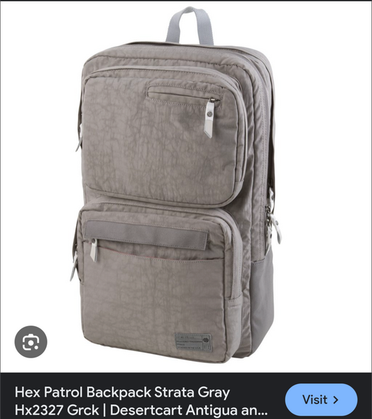 HEX petrol backpack By USA. Ab3