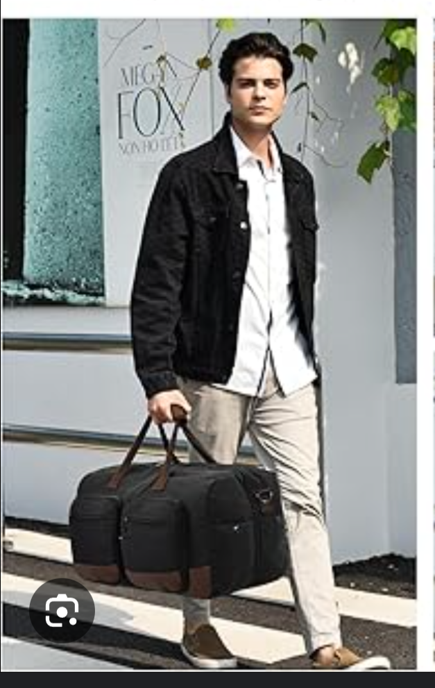 Korean Casual Carry-All – Duffle Style Tote Ab3