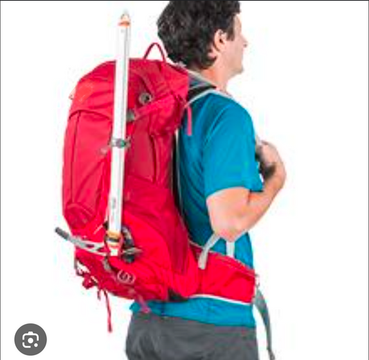 Preloved light weight hiking tourist backpack
