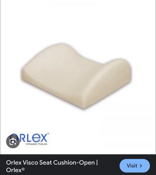 Chair Cushion - Ergonomic Seat Cushion for Orthopedic Coccyx, Relief Hip & Back Support -