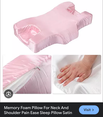 USA Lot Sanitized Germ Free Memory/ Medicated Pillow P48