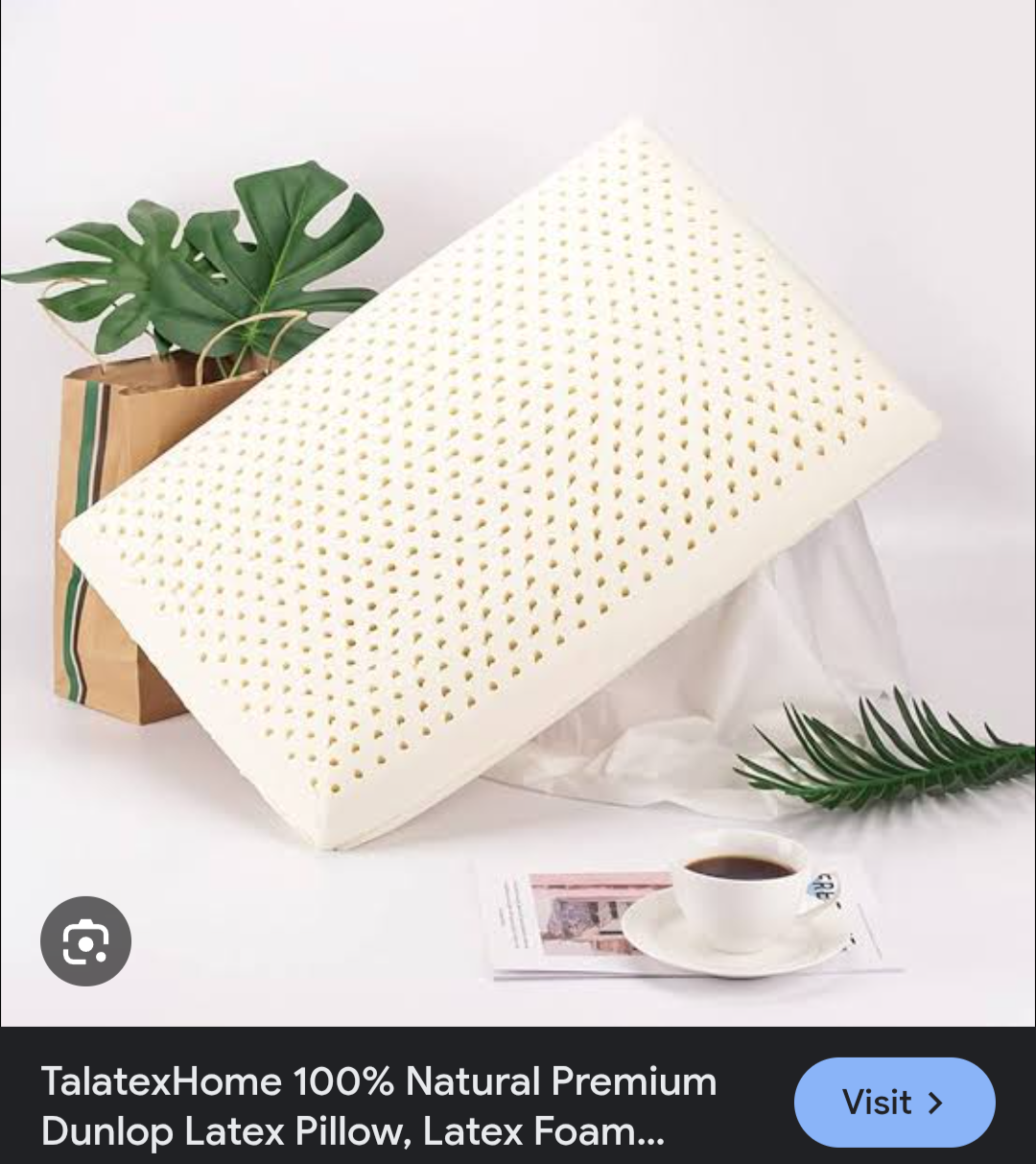 USA Lot Sanitized Germ Free Memory/ Medicated Pillow P69