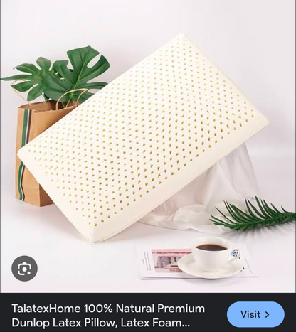 USA Lot Sanitized Germ Free Memory/ Medicated Pillow P69