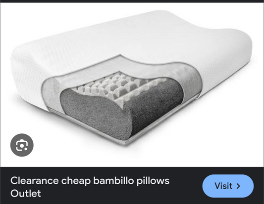 USA Lot Sanitized Germ Free Memory/ Medicated Pillow P76