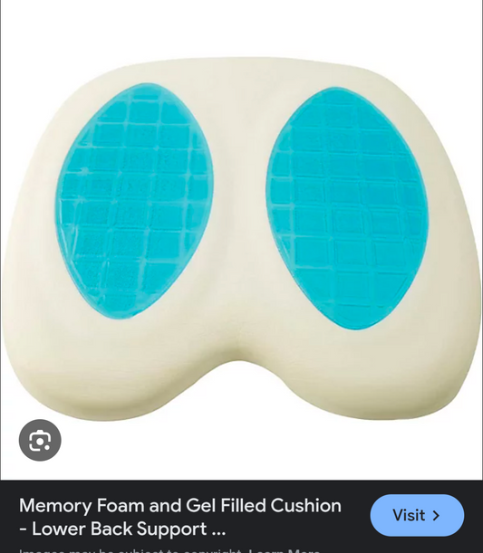 Gel Cooling provider Chair Cushion - Ergonomic Seat Cushion for Orthopedic Coccyx, Relief Hip & Back Support -