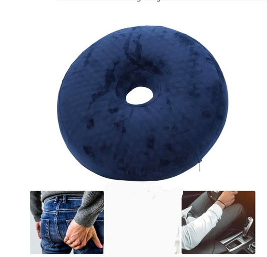 Chair Cushion - Ergonomic Seat Cushion for Orthopedic Coccyx, Relief Hip & Back Support -