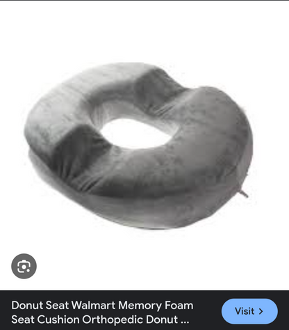 Chair Cushion - Ergonomic Seat Cushion for Orthopedic Coccyx, Relief Hip & Back Support -