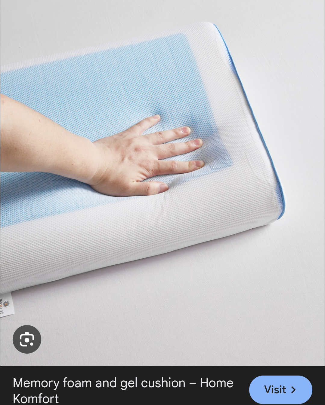 Gel Imported Lot Memory foam Pillow P013