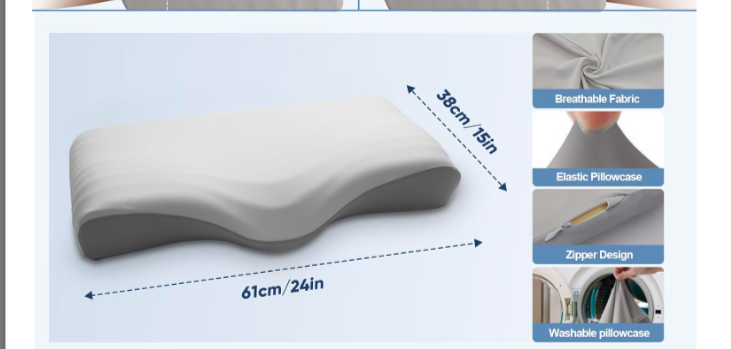 Pack of two Imported Lot Memory foam Pillow