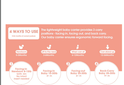 ACRABROS Brand Baby belt/Carrier