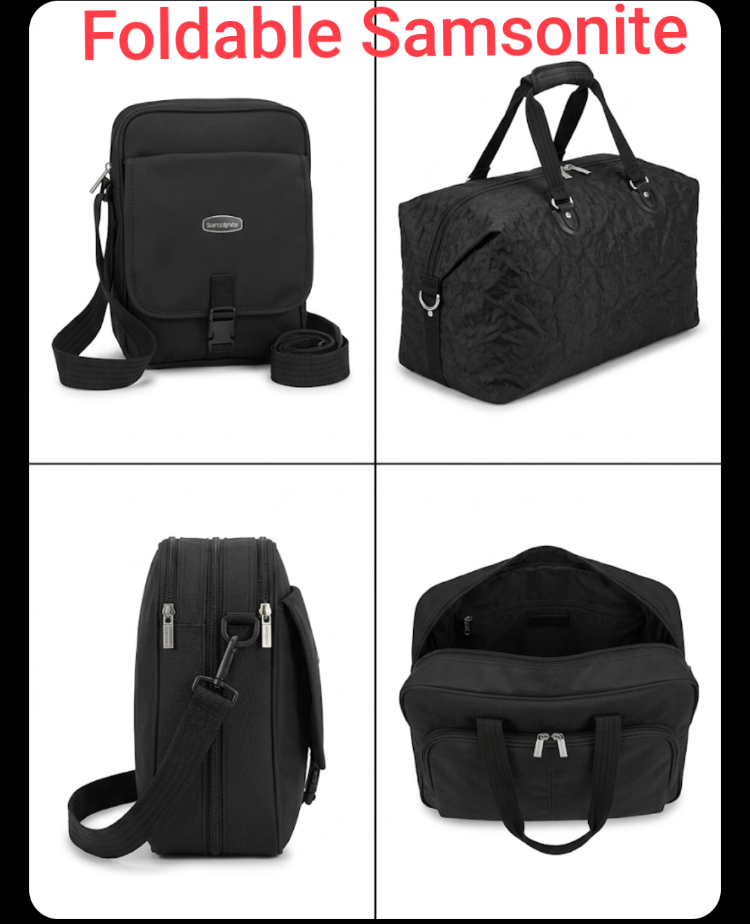 Samsonite foldable Title will update soon
