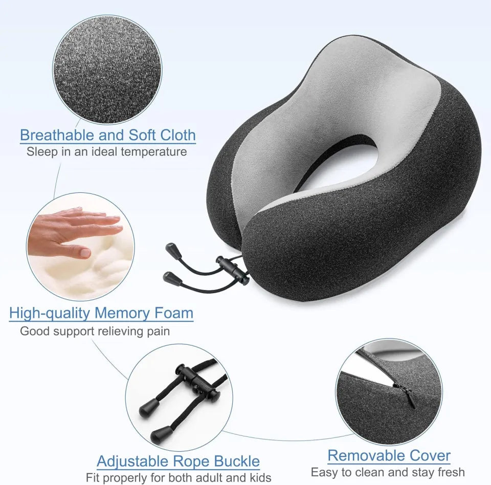 Imported USA Authentic Neck rest Breathable Pillow Neck Support Cushion