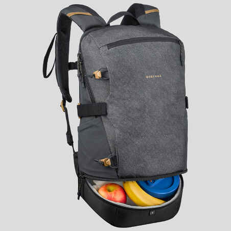 Quechua French brand hiking, cooler backpack