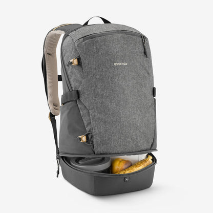 Quechua French brand hiking, cooler backpack