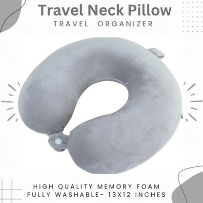 Imported lot U shaped memory foam neck pilow