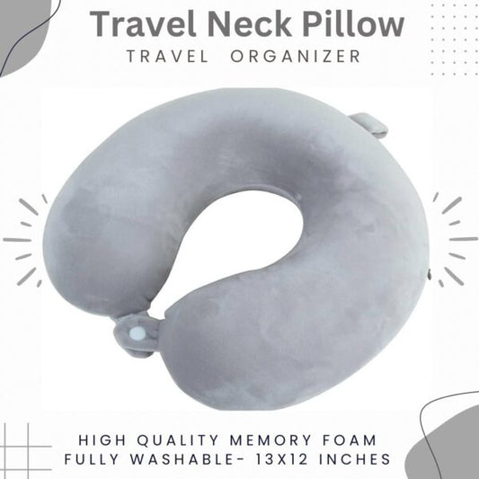 Imported lot U shaped memory foam neck pilow