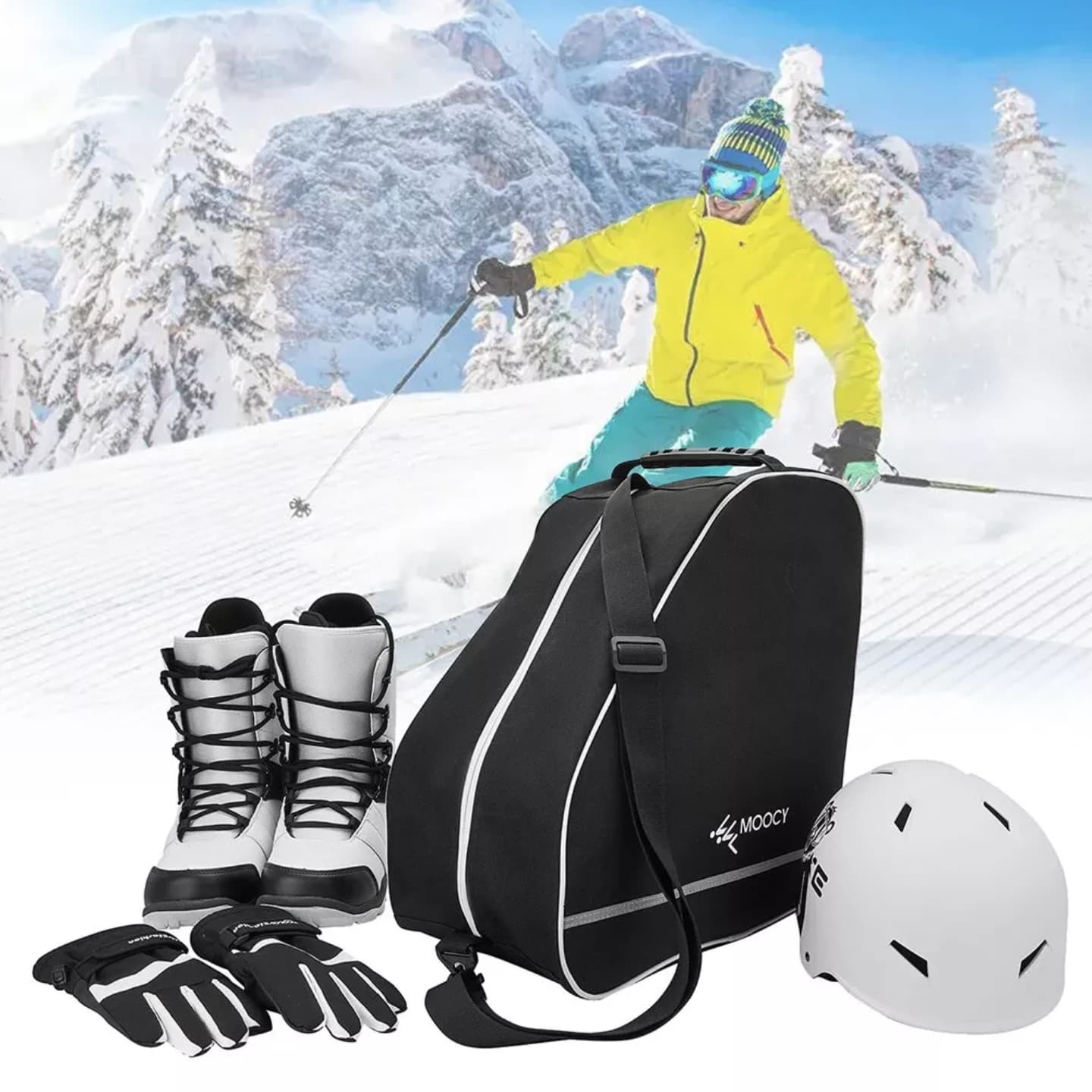 Ski snowboard boat bag, backpack - Thrift Meta Haven