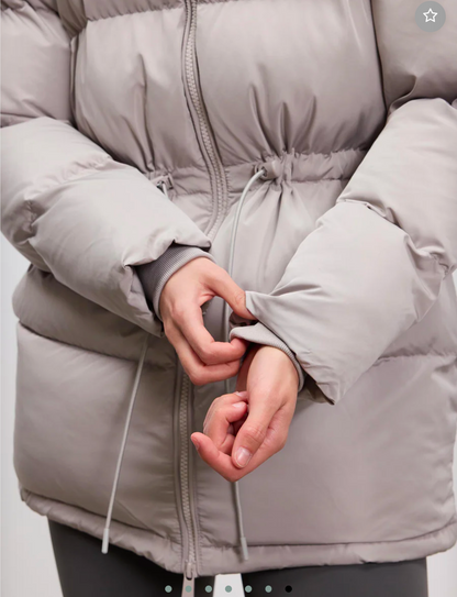 80%Down, 20% Feather puffer jacket