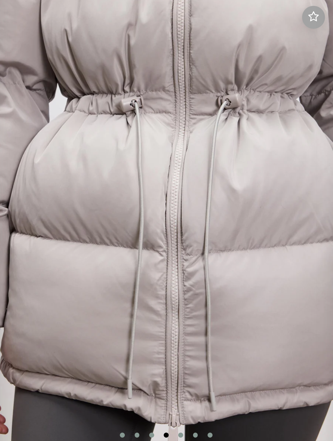 80%Down, 20% Feather puffer jacket